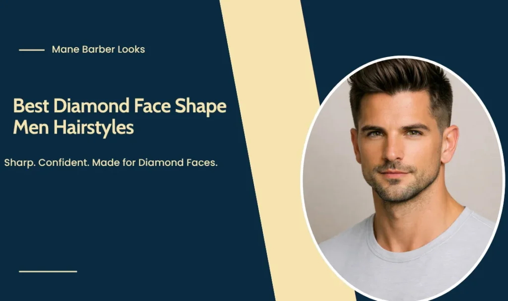 Best Diamond Face Shape Men Hairstyles
