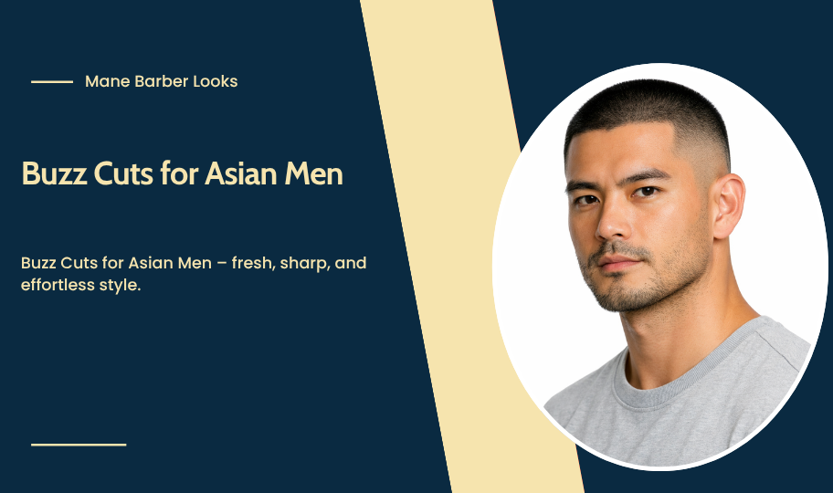 Best Buzz Cuts for Asian Men That Look Sharp and Stylish