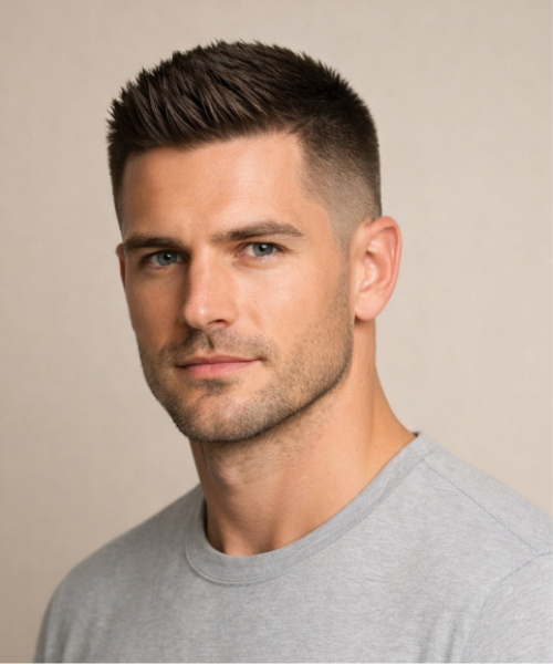 Short Hairstyle Ideas for a Stylish Everyday Look 4 Classic Crew Cut