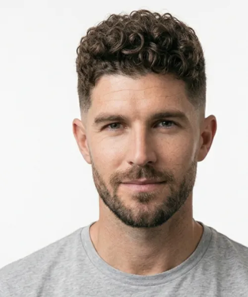 Curly hair