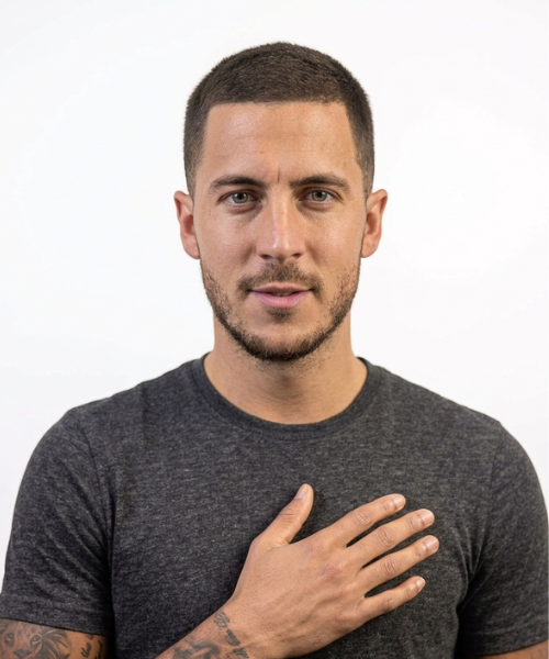 Eden Hazard – Crew Cut