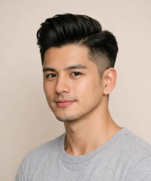 Modern Pompadour Fade