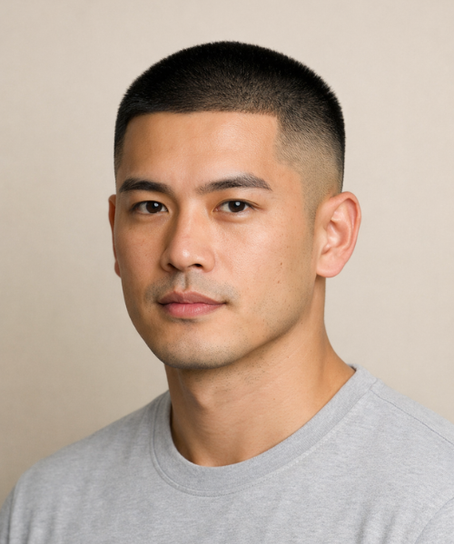 The Buzz Cut Fade
