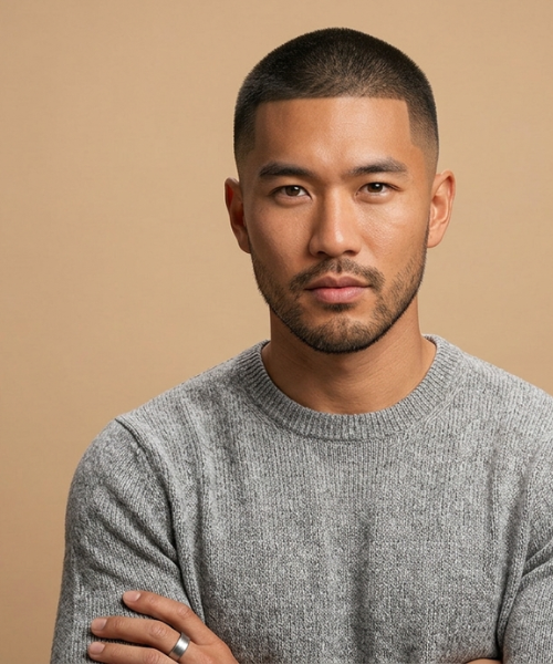 Very Short Buzz Cut (All Over)