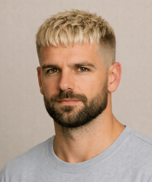 Blonde French Crop