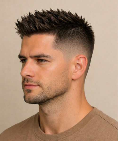 Spiky Hairstyles for Men to Elevate Your Look (Modern) 3 Classic Short Spikes