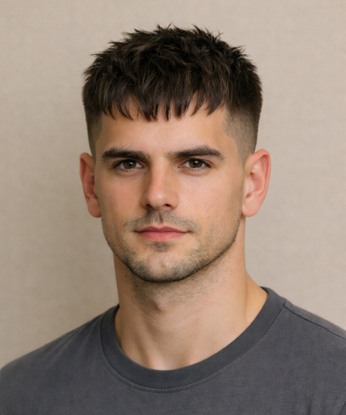 French Crop with Taper
