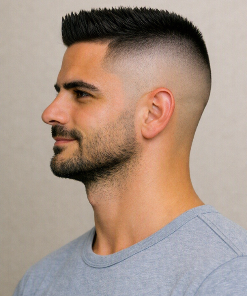 High Skin Fades with No Fringe