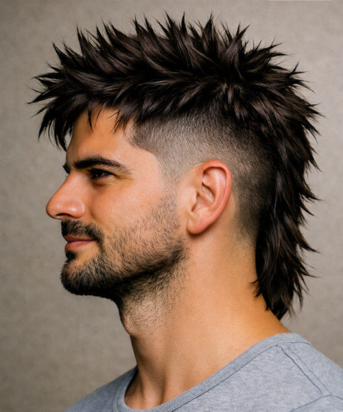 Spiky Hairstyles for Men to Elevate Your Look (Modern) 17 Rocker-Inspired Spiky Layers