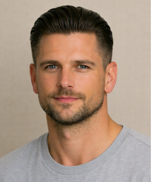 Slicked-Back Hairstyles