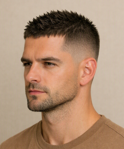 Spiky Hairstyles for Men to Elevate Your Look (Modern) 6 Soft Front Spikes