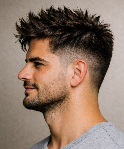 Spiky Hairstyles for Men to Elevate Your Look (Modern) 13 Tousled Spiky Flow
